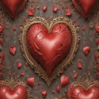 heart wallpaper aesthetic