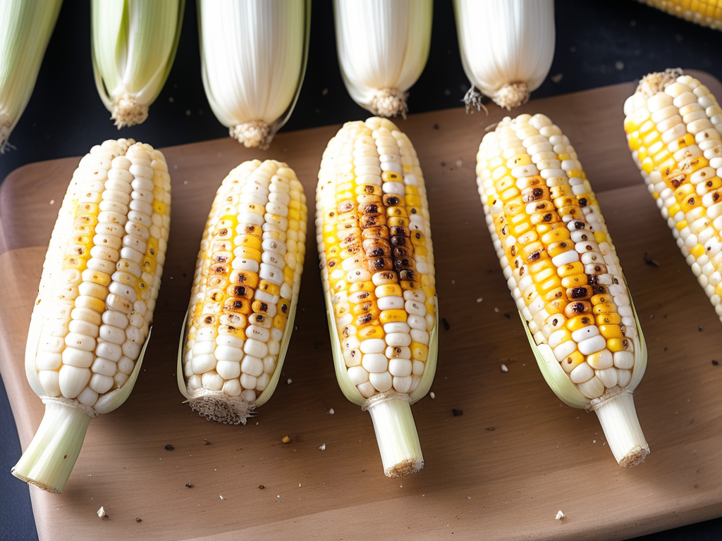 smoked corn on the cob 225