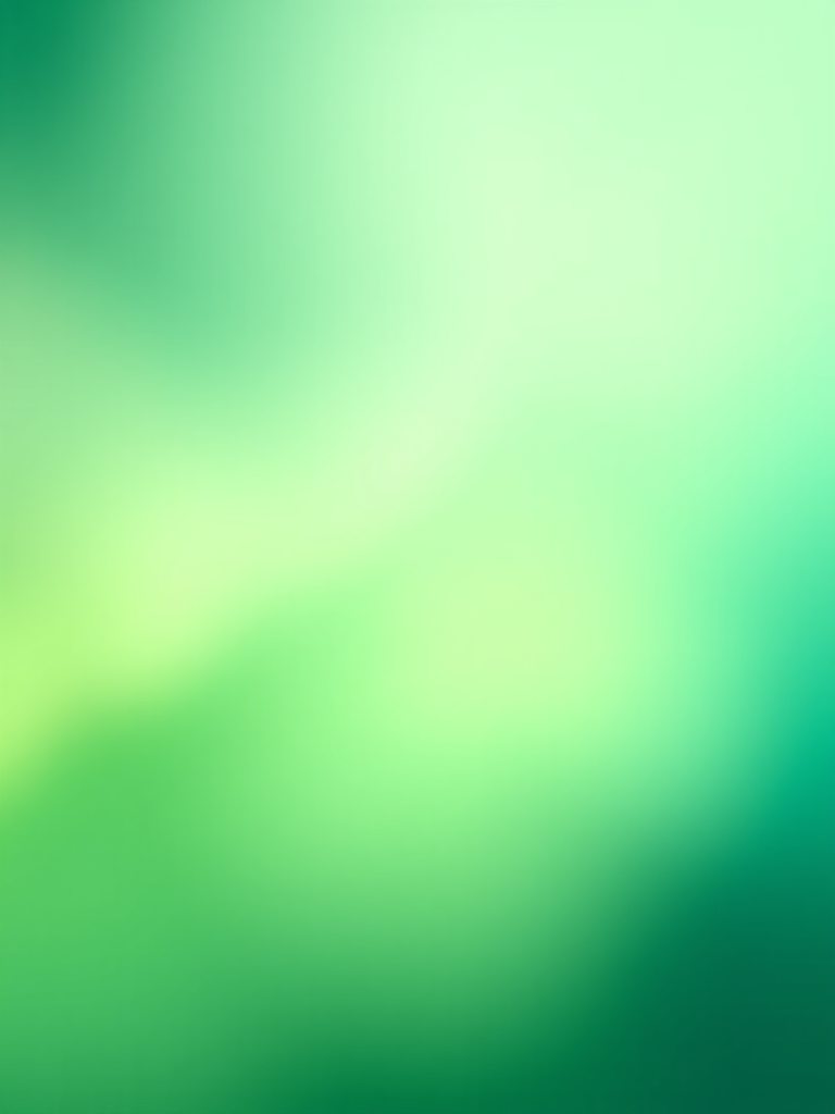 Create a smooth gradient background with textures in shades of green and turquoise, shot with a DSLR camera at f/2.8, ISO 100, 50mm lens, with a soft focus effect for a dreamy look.
