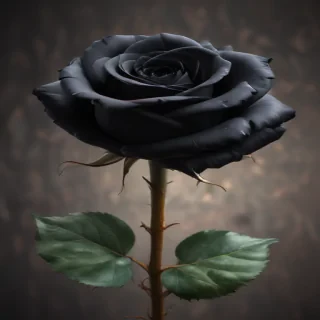 black rose picture