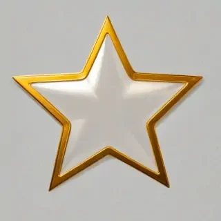 golden star transparent