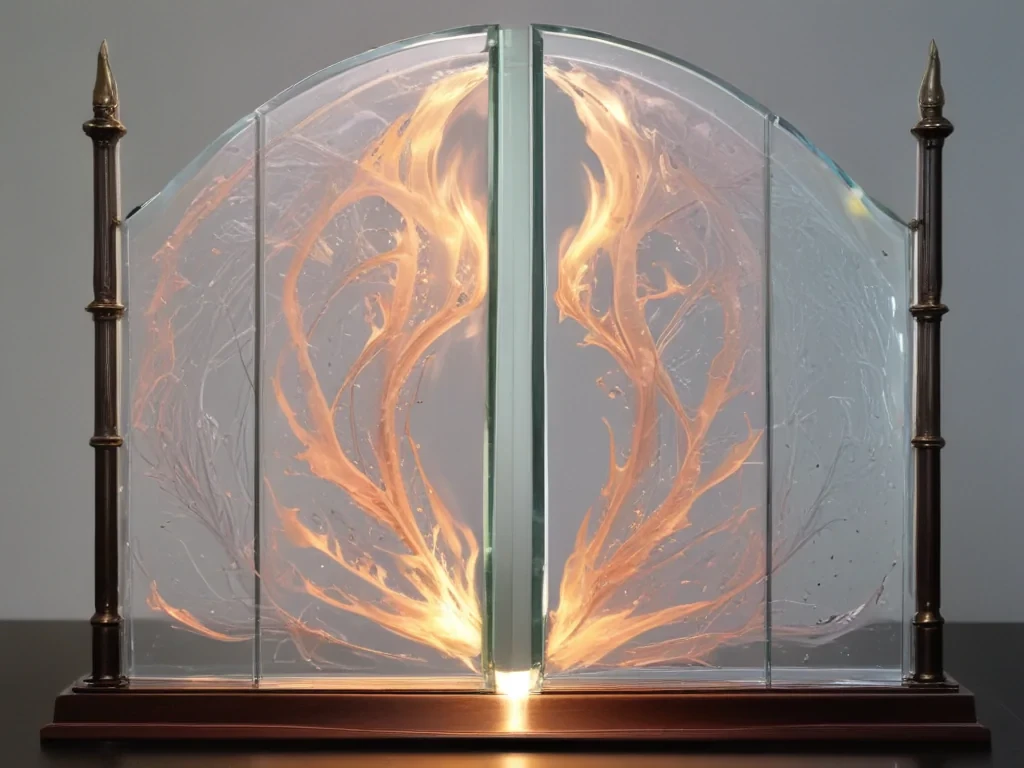 transparent divider