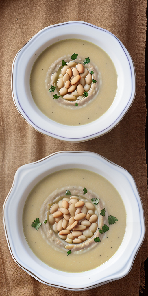 cauliflower potato white bean soup