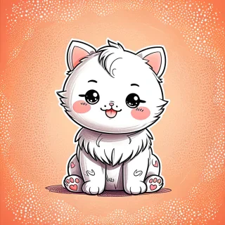 cute background drawing