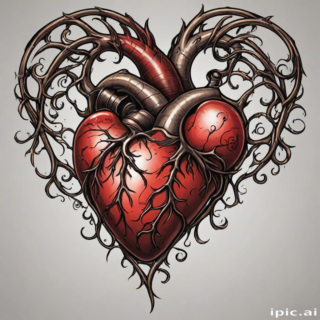 heart tattoo png