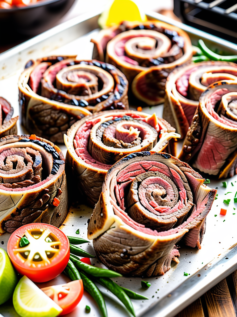 how long to cook steak pinwheels in oven at 400