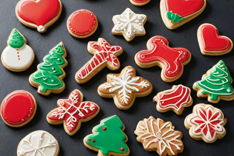 clip art christmas cookies