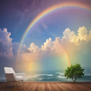 rainbow wallpaper aesthetic