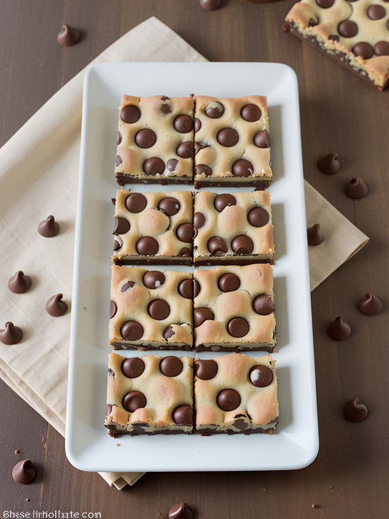 toll house chocolate chip cookie bars