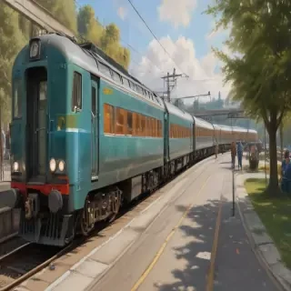 train sketch