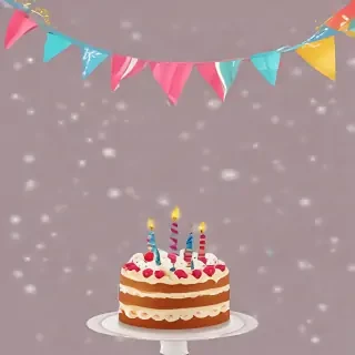 happy birthday banner png