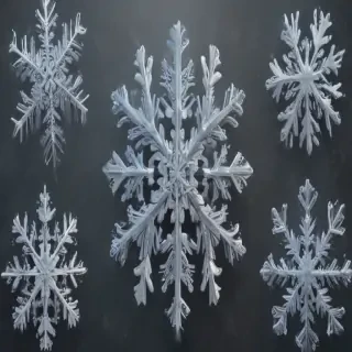 snowflakes png transparent