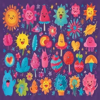 colorful clipart