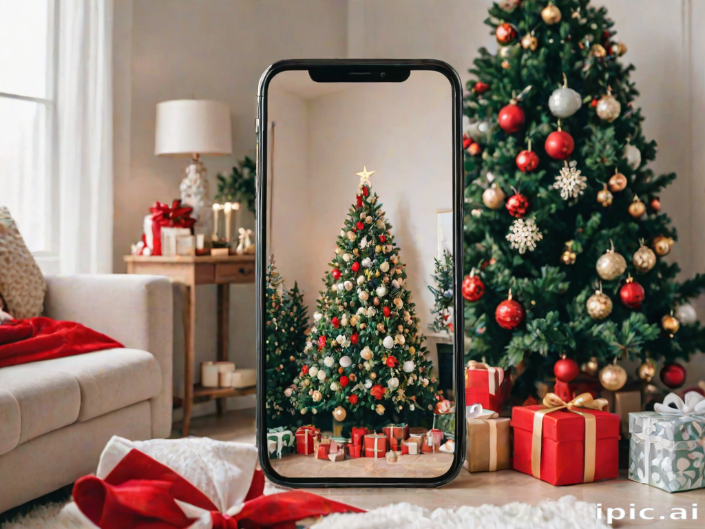 christmas ig story background