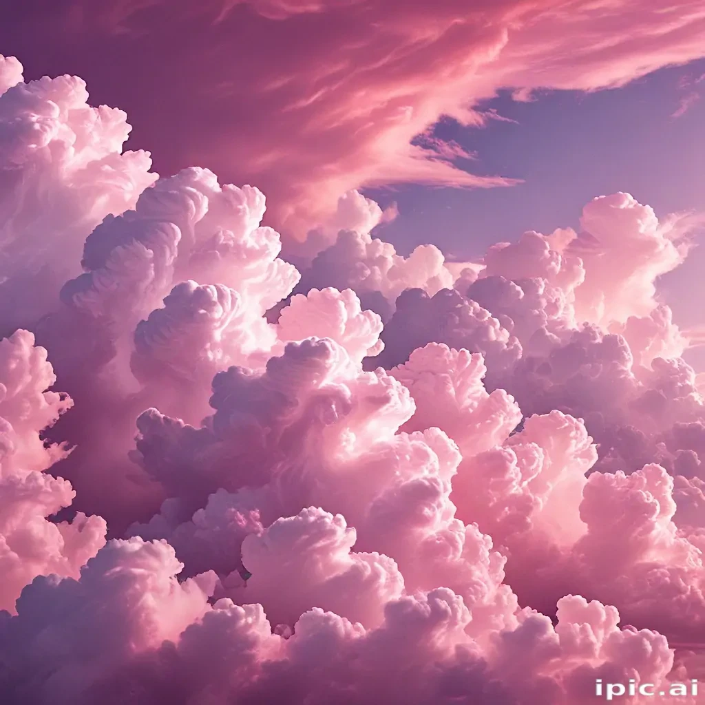 pink clouds wallpaper