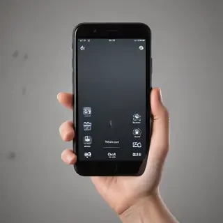 hold phone png
