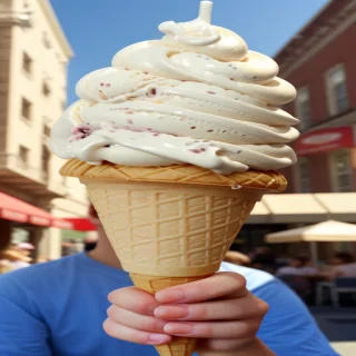 ice cream cone photo