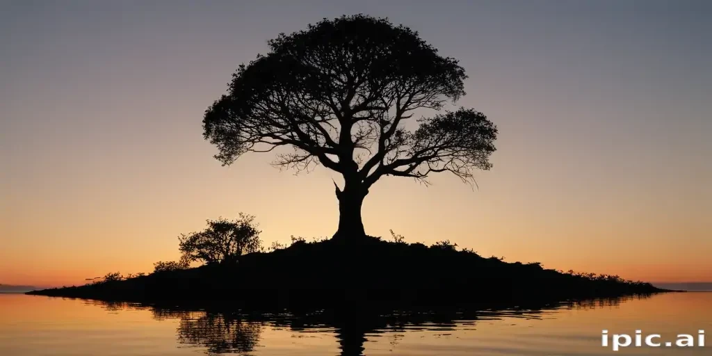 trees silhouette png