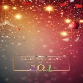 background happy new year