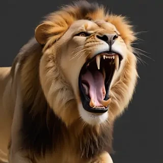 lion roar png