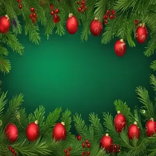 green christmas background