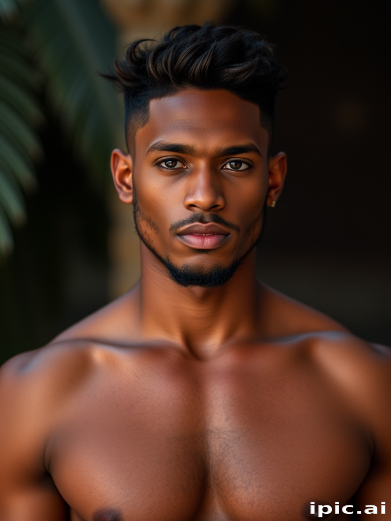 black male shirtless
