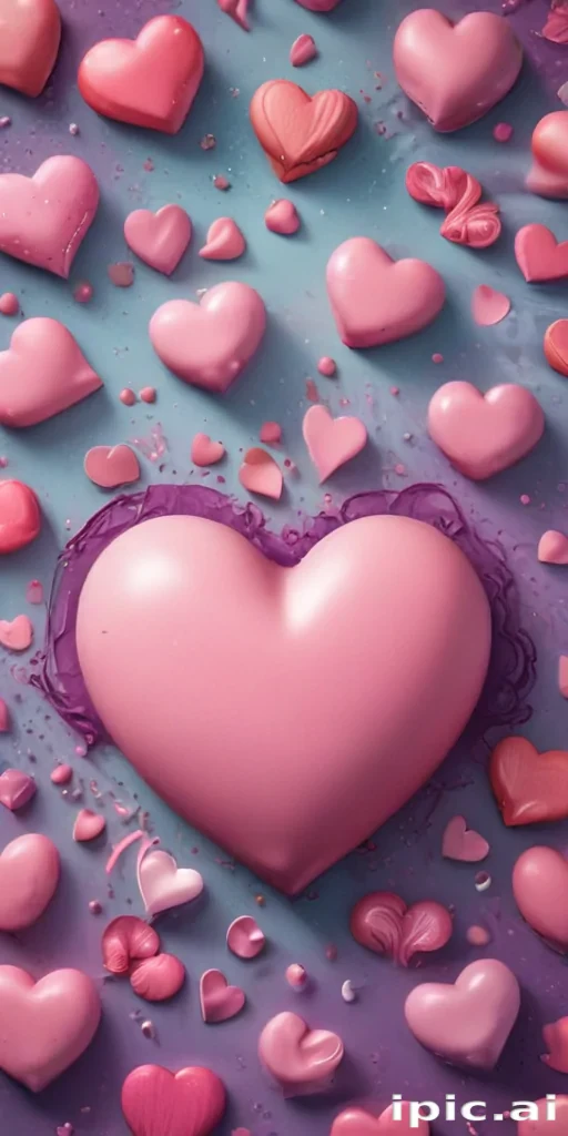 cute heart backgrounds