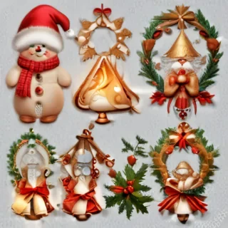 transparent christmas clipart