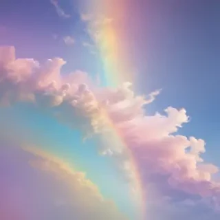 rainbow pastel background