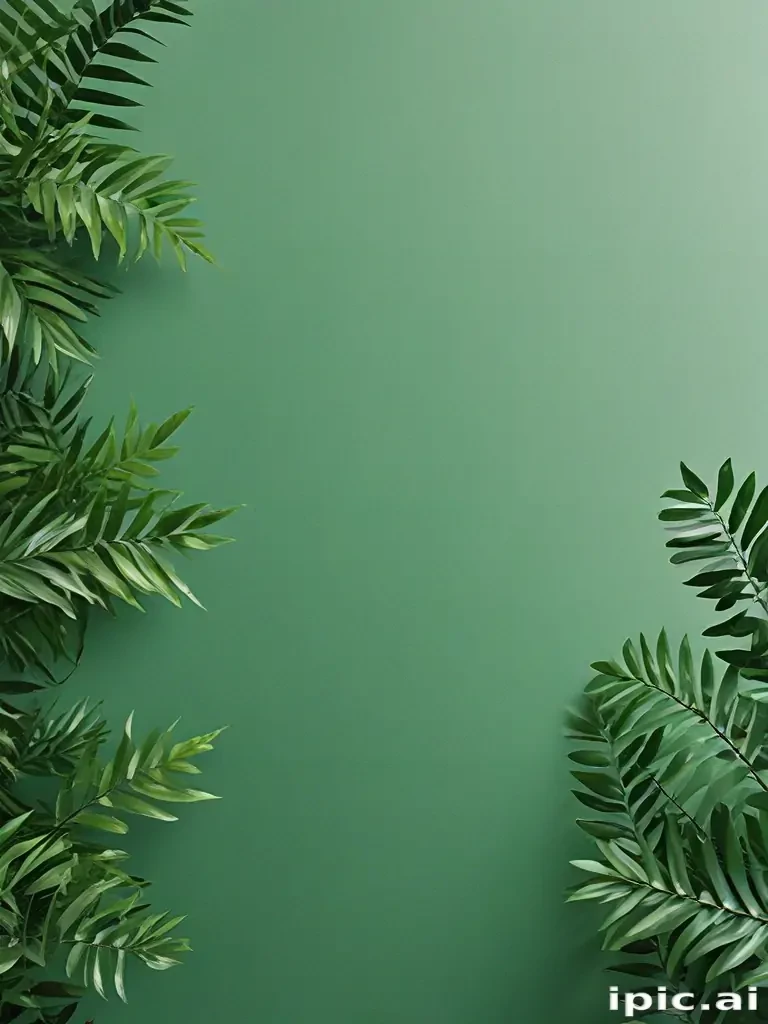 green background aesthetic