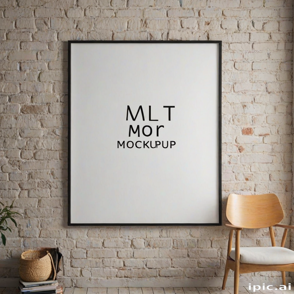 free wall art mockup