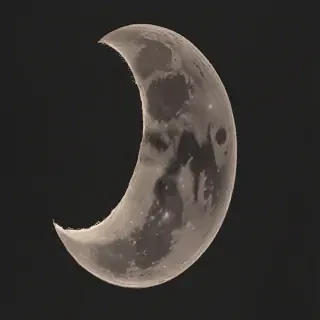 crescent moon transparent background