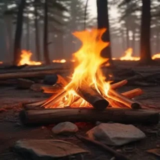 camp fire png