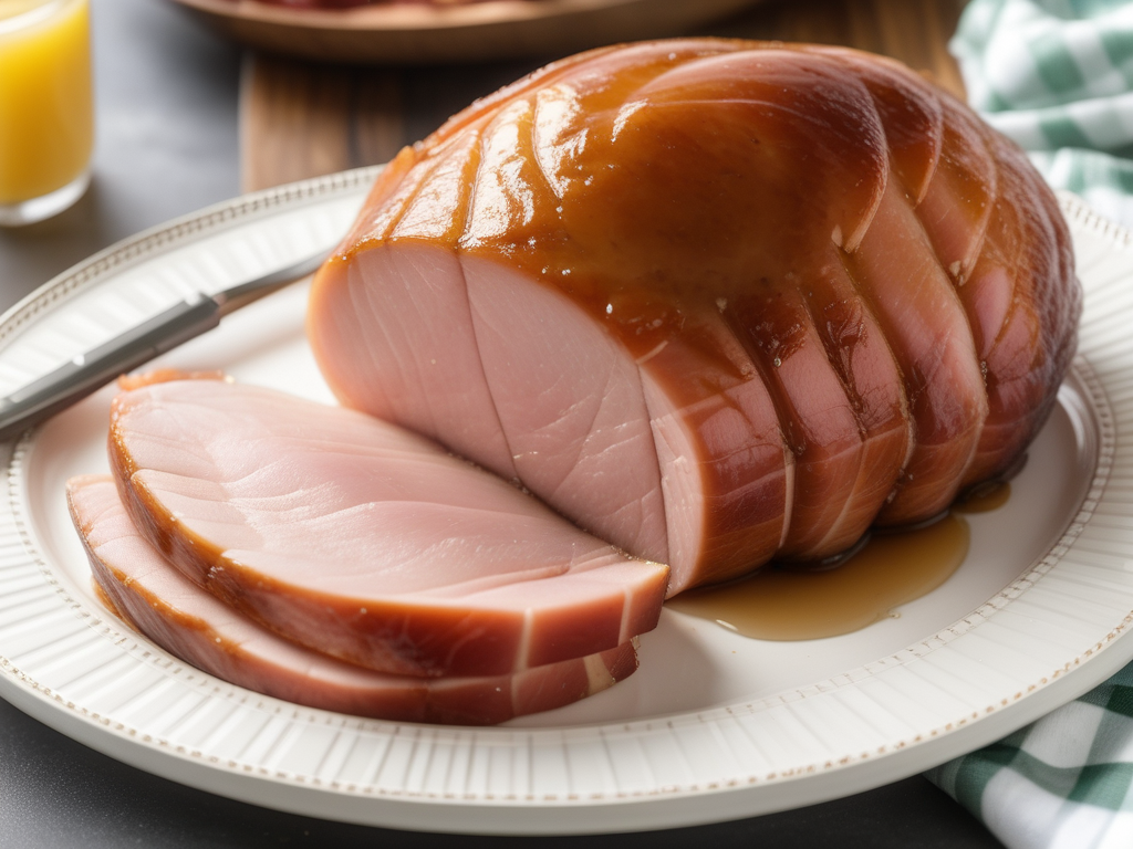 3 ingredient brown sugar ham glaze