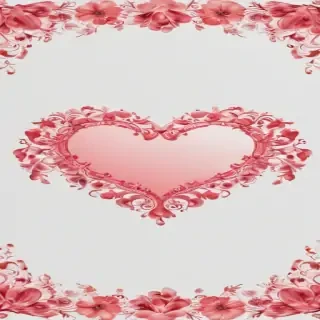 heart border png aesthetic