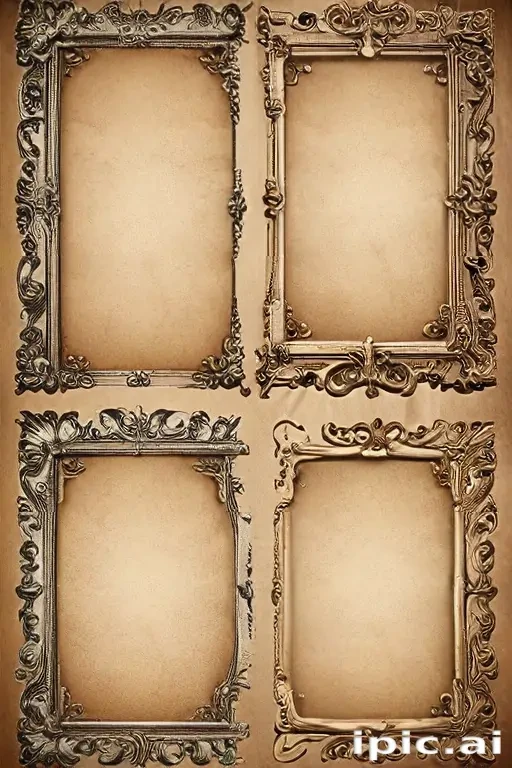 vintage frames png