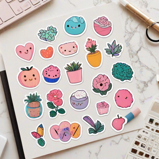 printable sticker aesthetic