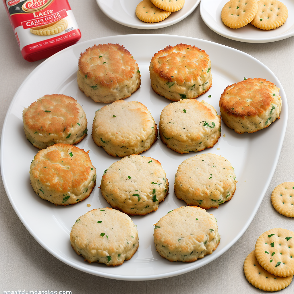 crab cakes with ritz crackers