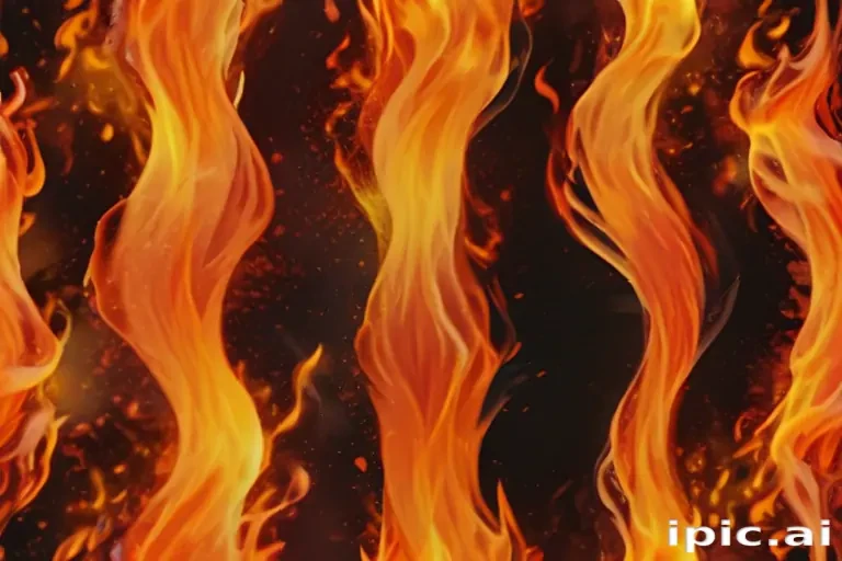 background on fire