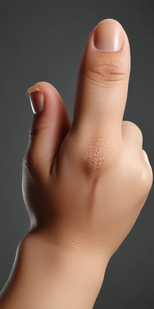 finger point png