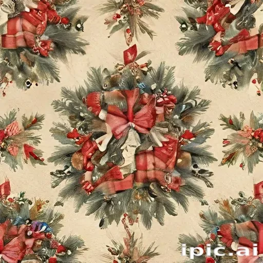vintage christmas images to print