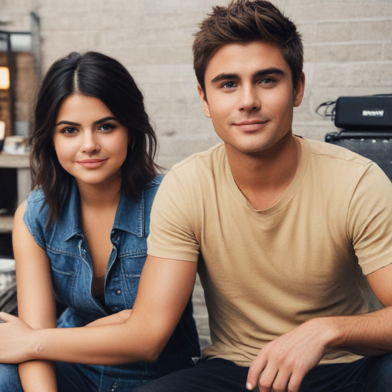 zac efron and selena gomez