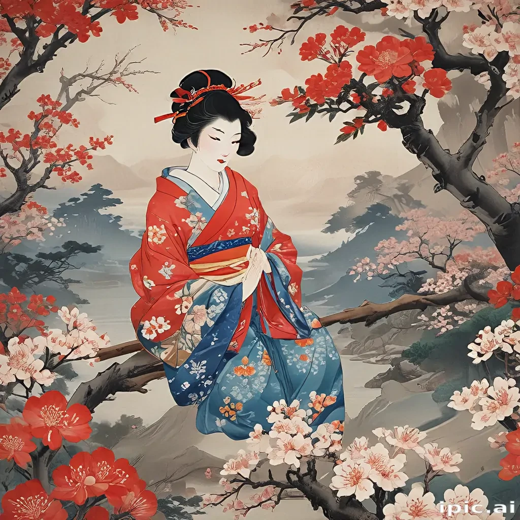 ukiyo e wallpaper