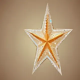christmas star clipart