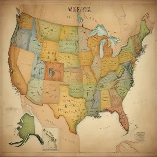 america map