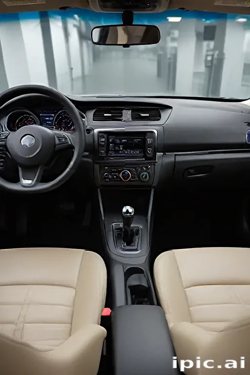inside car background