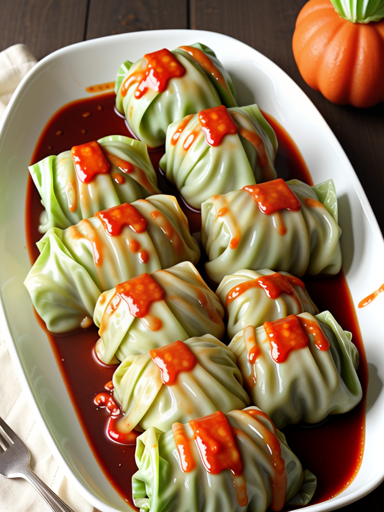 sweet and sour cabbage rolls