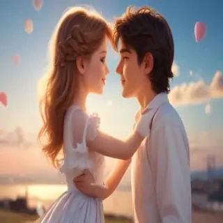 cute love background