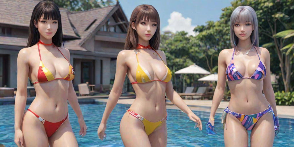 ai bikini girls