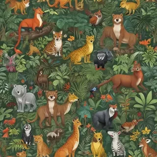 rainforest animals